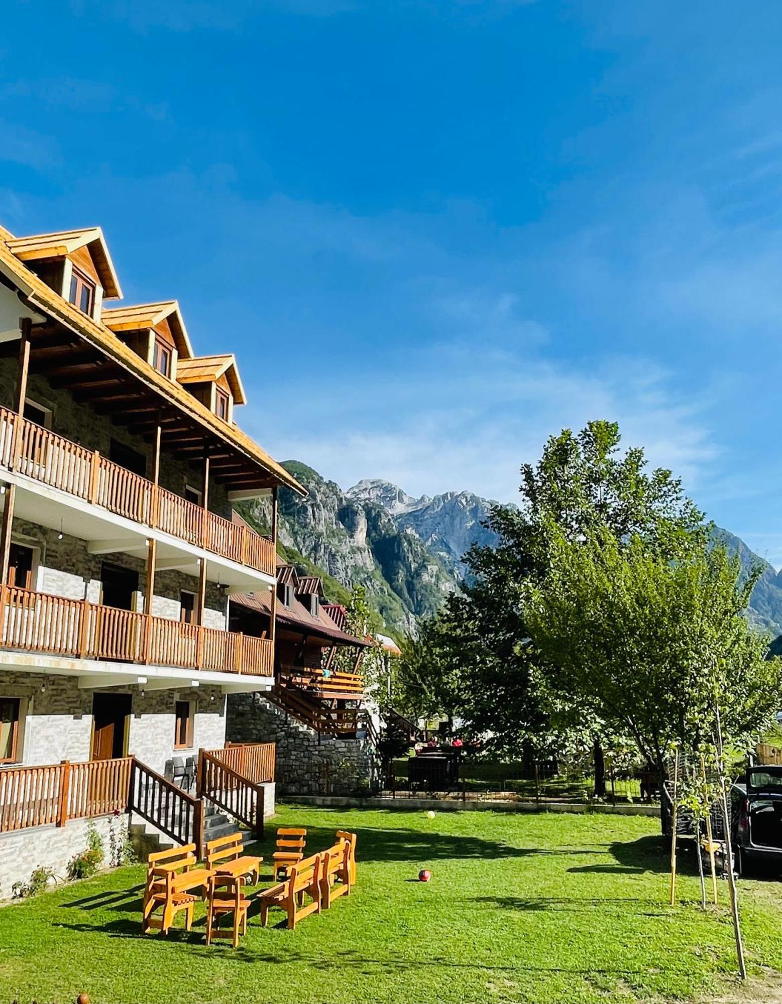 Hotel Thethi View Gjelaj Exterior foto