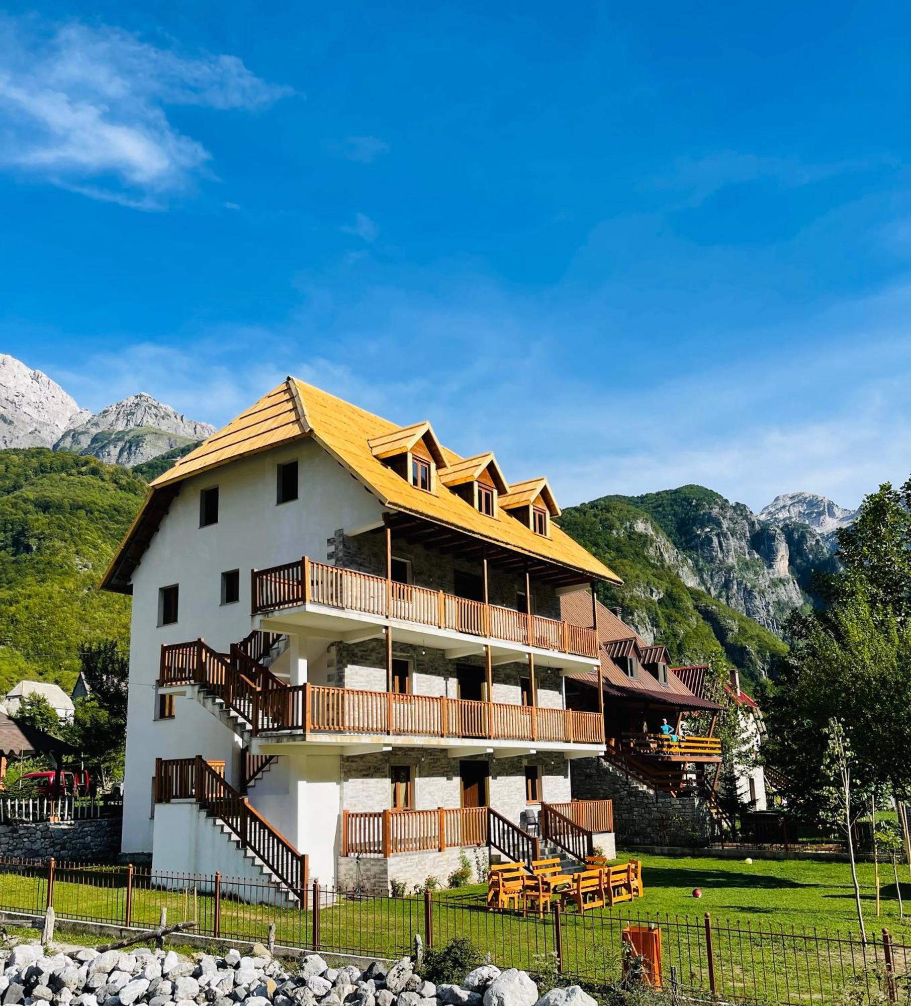 Hotel Thethi View Gjelaj Exterior foto